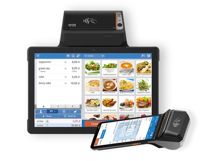 Urządzenia z Systemem All in One od POSbistro dla gastronomii